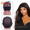 Topi Wig Headband Glueless yang Dapat Disesuaikan Untuk Pembuatan Wig